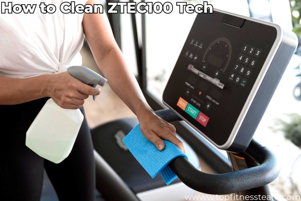 How to Clean ZTEC100 Tech Fitness