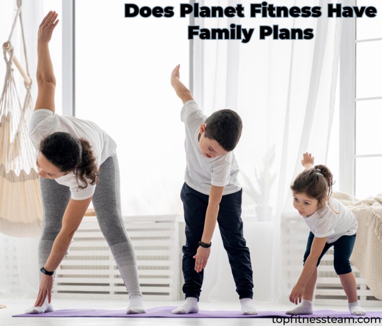 Does Planet Fitness Have Family Plans?