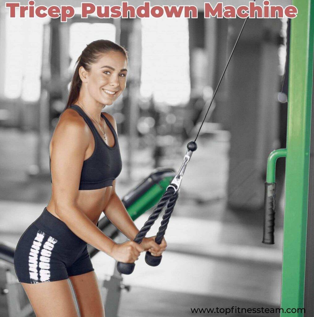 Tricep Pushdown Machine Arm Workouts
