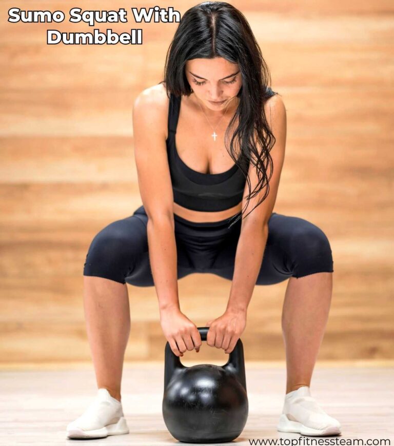 Sumo Squat With Dumbbell