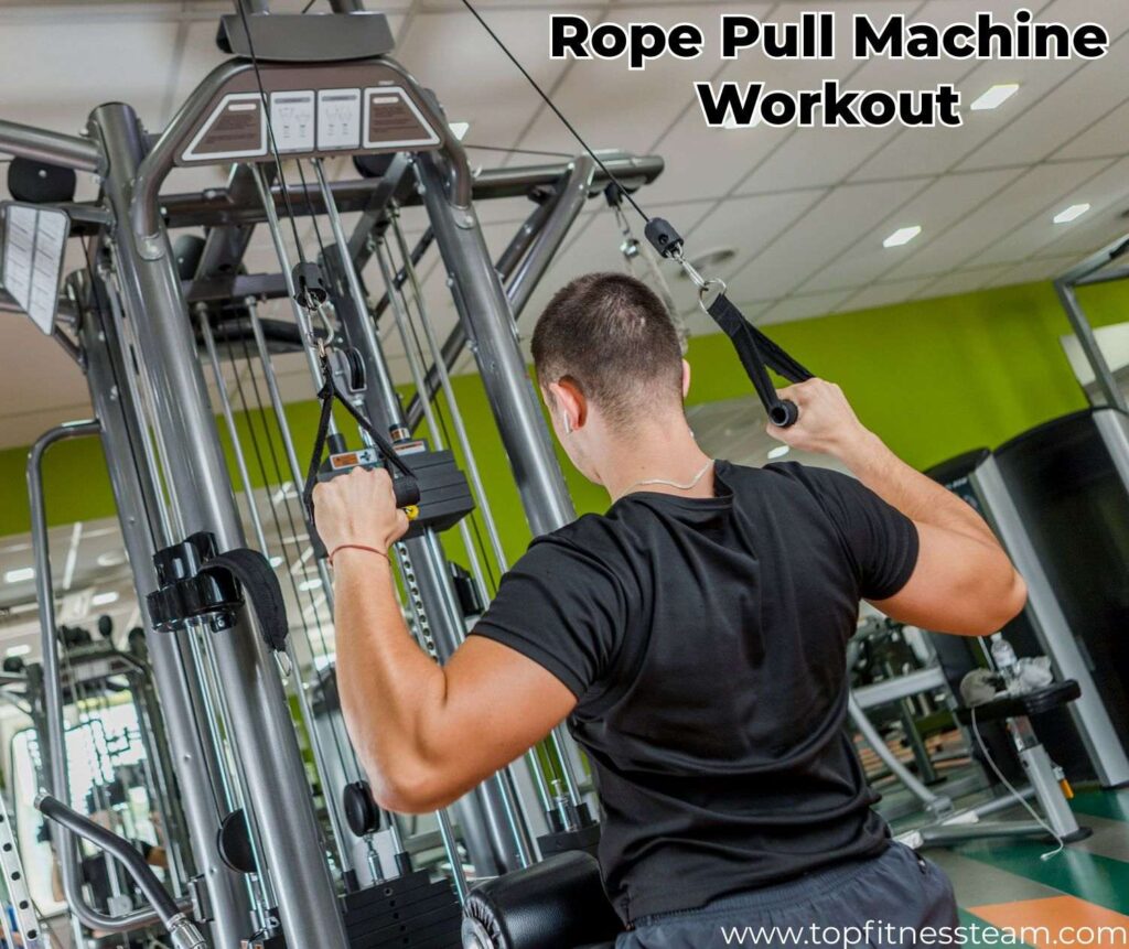 Rope Pull Machine Workout