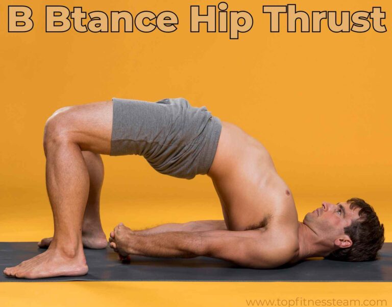 B Stance Hip Thrust