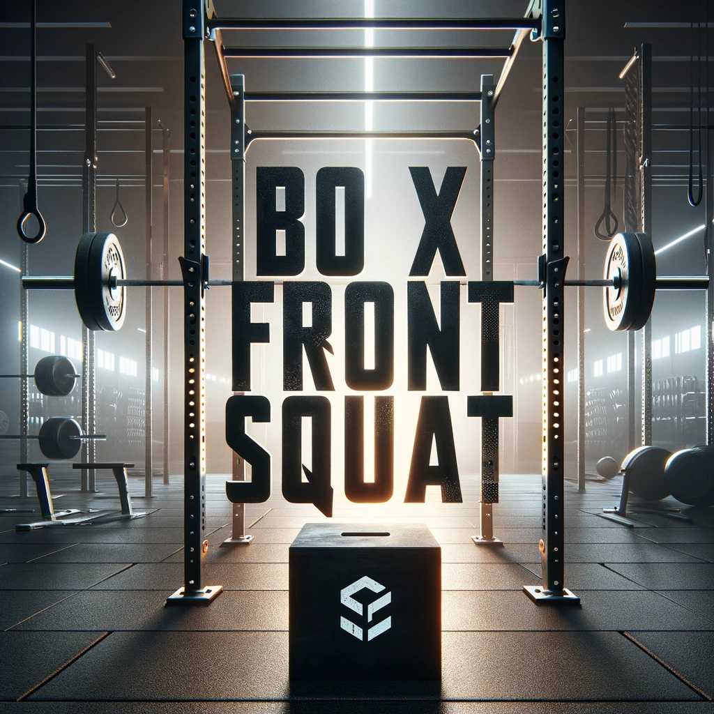 Box Front Squat